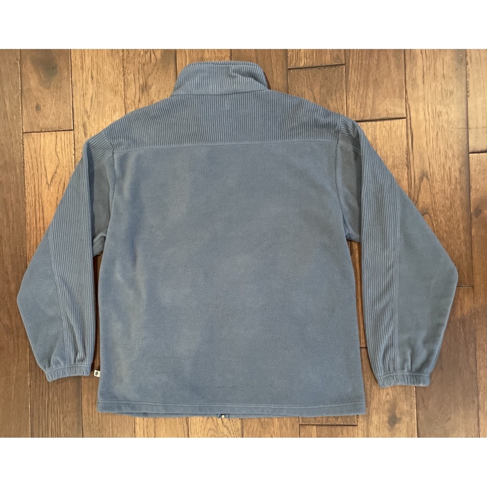 MENS ~ ANDERSON ROUTE 66 ~ SZ L ~ BLUE FLEECE FULL ZIP JACKET - Picture 5 of 5